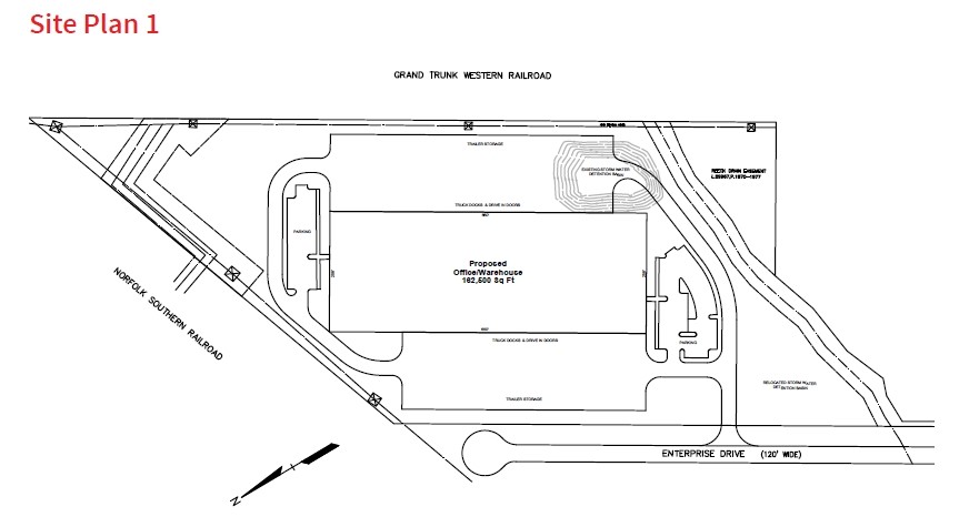 0 Enterprise Dr, Allen Park, MI for rent - Site Plan - Image 2 of 2