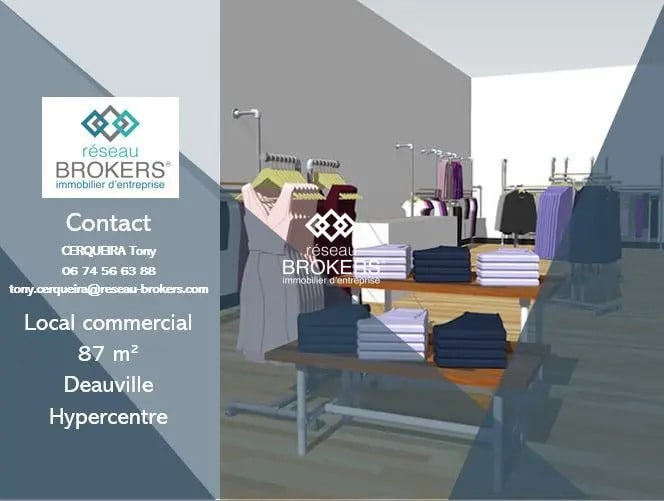 Location Commerce 87 m² - Photo 1