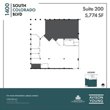 1400 S Colorado Blvd, Denver, CO for rent Floor Plan- Image 1 of 1