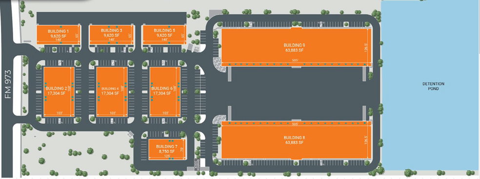 5601 FM 973, Del Valle, TX for rent - Site Plan - Image 2 of 10