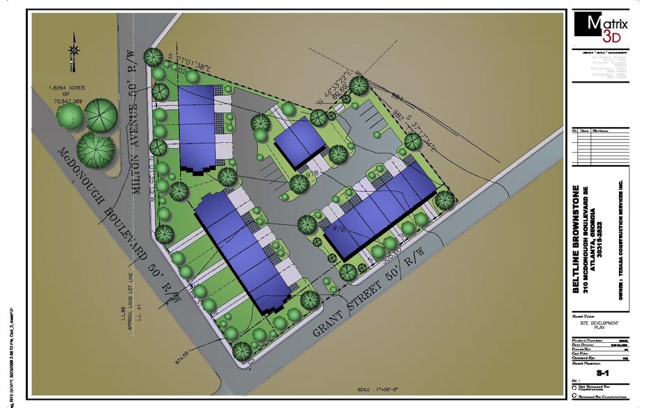 310 Mcdonough Blvd SE, Atlanta, GA for sale - Site Plan - Image 1 of 1