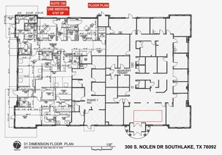 300 S Nolen Dr, Southlake, TX for rent Floor Plan- Image 1 of 3