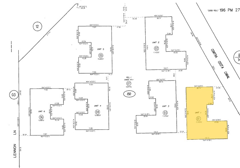 400-404 N Wiget Ln, Walnut Creek, CA for rent - Plat Map - Image 2 of 4