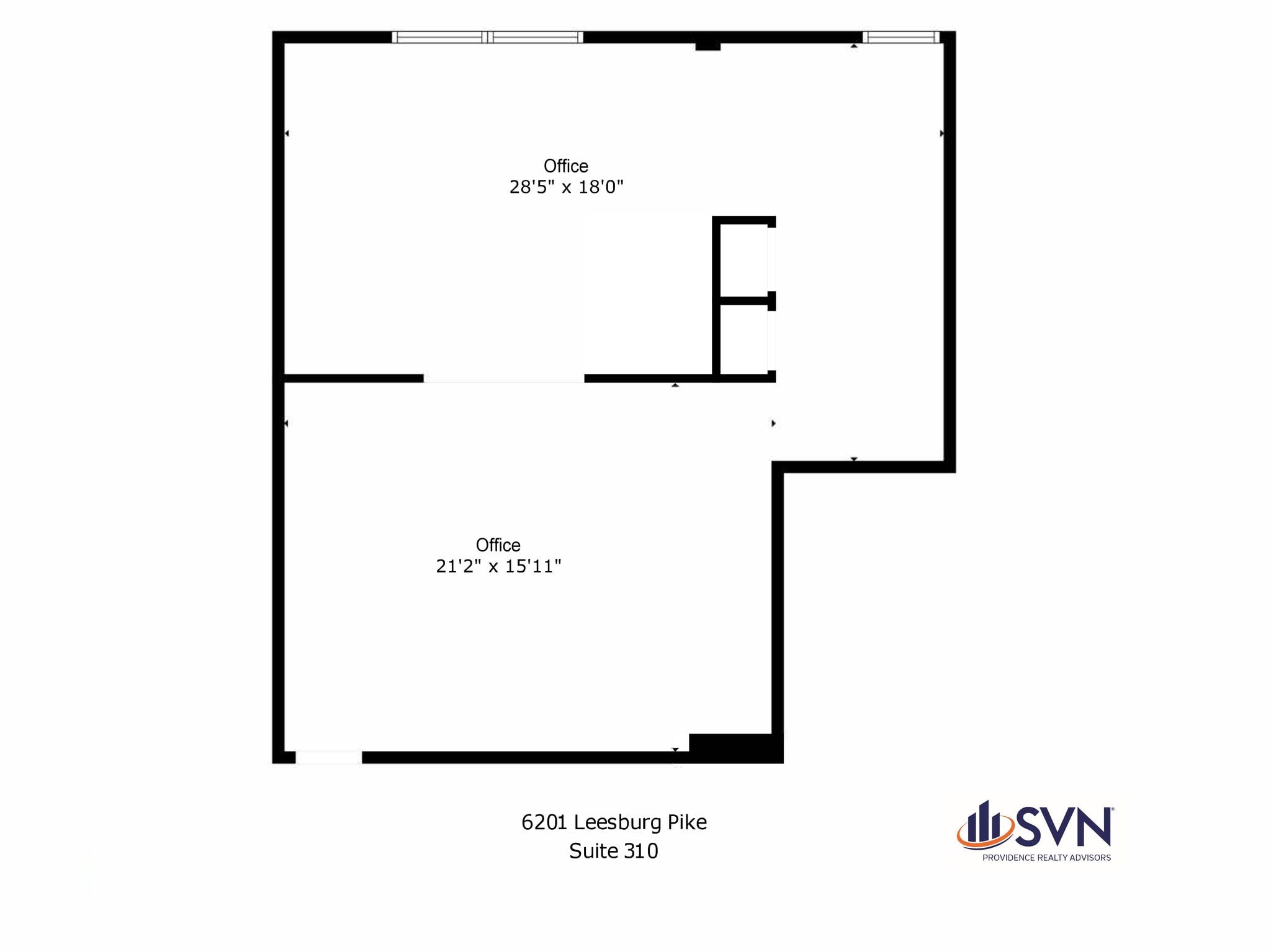 6201 Leesburg Pike, Falls Church, VA to rent Site Plan- Image 1 of 1