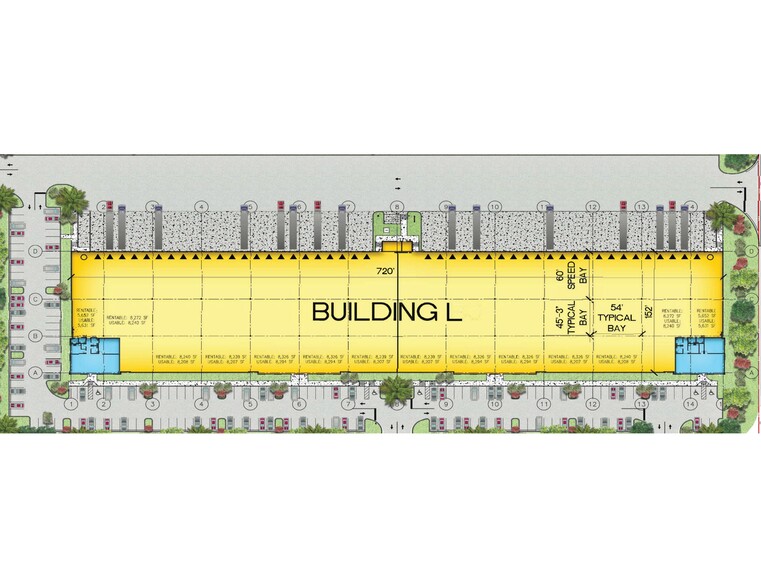 14150 NW 56th Ct, Miami, FL for rent - Site Plan - Image 2 of 5