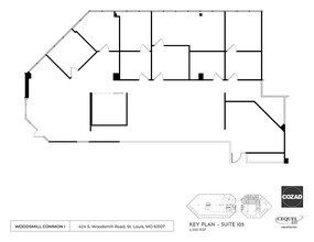 424 S Woods Mill Rd, Chesterfield, MO for rent Site Plan- Image 1 of 1