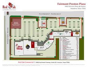 4802-4930 Fairmont Pky, Pasadena, TX for rent Site Plan- Image 1 of 1