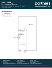 4125 Hollister St, Houston, TX for rent Site Plan- Image 1 of 1