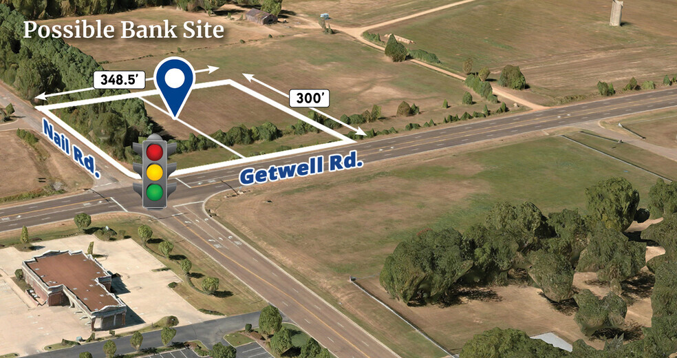 0 Nail Road and Getwell Rd, Southaven, MS for rent - Building Photo - Image 1 of 2