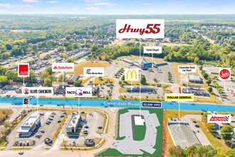 3306 Coverdale Road, Florence, AL - AERIAL  map view - Image1