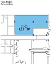 PENN STATION, New York, NY to rent Floor Plan- Image 1 of 2