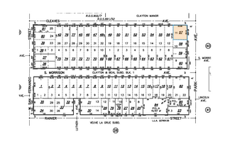 929 Park Ave, San Jose, CA for sale Plat Map- Image 1 of 2