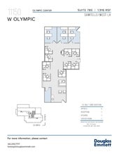 11150 W Olympic Blvd, Los Angeles, CA to rent Floor Plan- Image 1 of 1