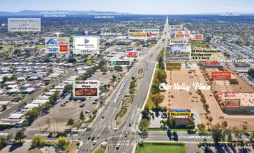 7246-7336 E Main St, Mesa, AZ - aerial  map view