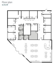 10068-10076 Dumfries Rd, Manassas, VA for rent Floor Plan- Image 1 of 2