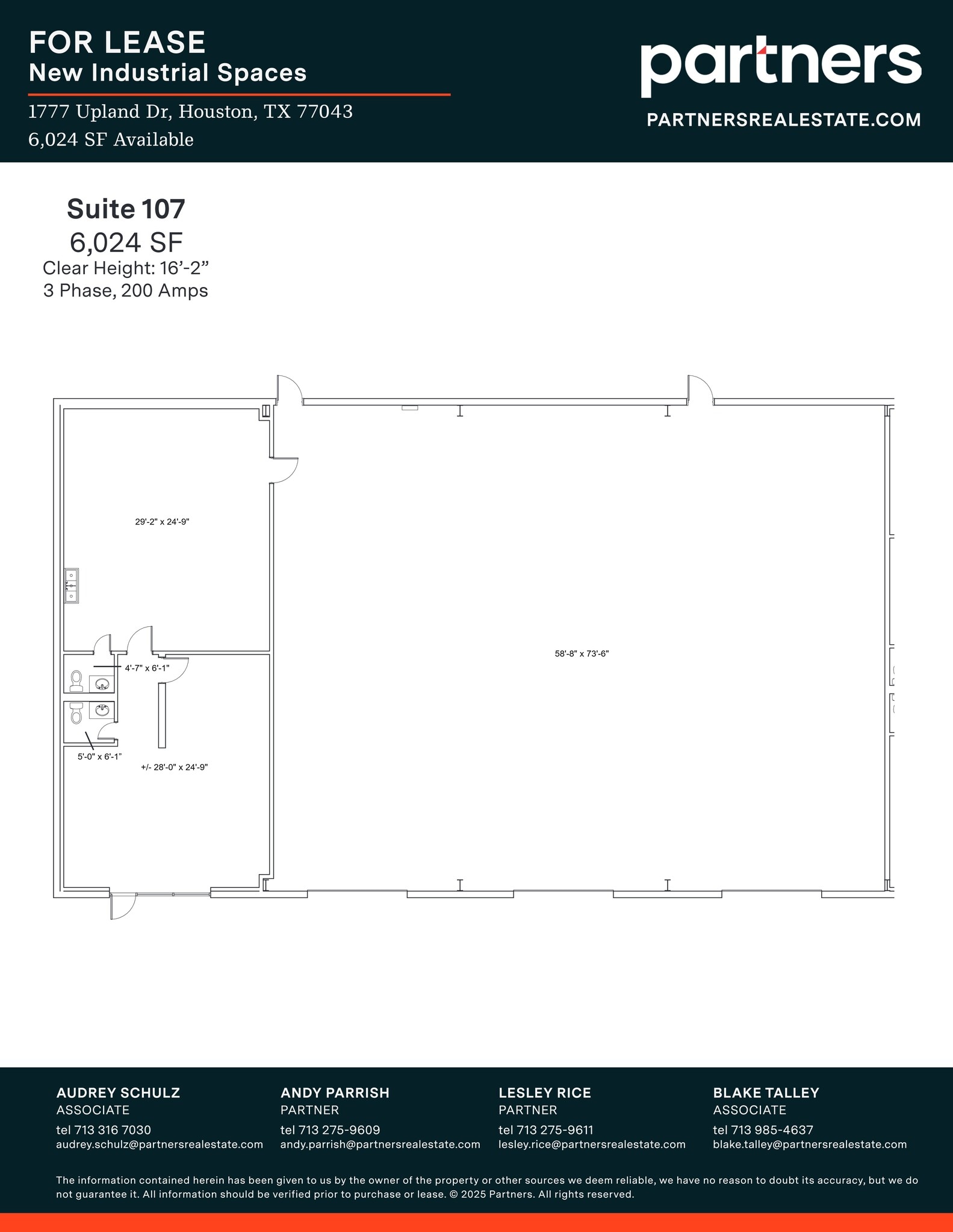 1771 Upland Dr, Houston, TX to rent Site Plan- Image 1 of 1
