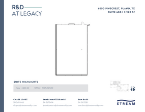 6400 Pinecrest Dr, Plano, TX for rent Floor Plan- Image 1 of 1