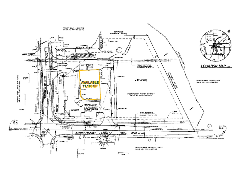 75 S Dexter Rd, Pinckney, MI for rent - Site Plan - Image 2 of 2