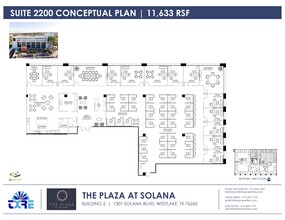 1301 Solana Blvd, Westlake, TX for rent Floor Plan- Image 1 of 2