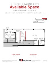 1900 Hollister Dr, Libertyville, IL for rent Floor Plan- Image 2 of 2