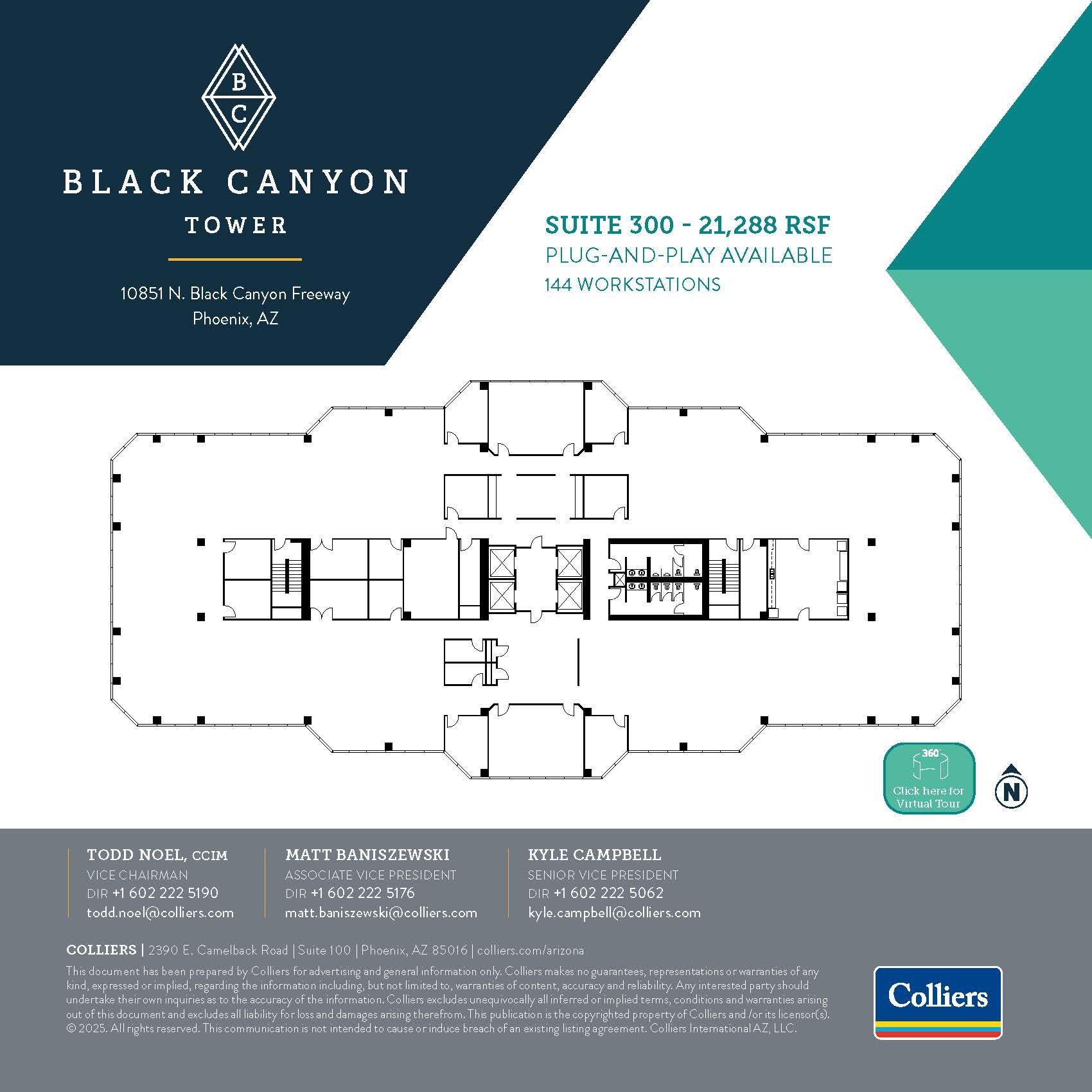 10851 N Black Canyon Hwy, Phoenix, AZ for rent Floor Plan- Image 1 of 2