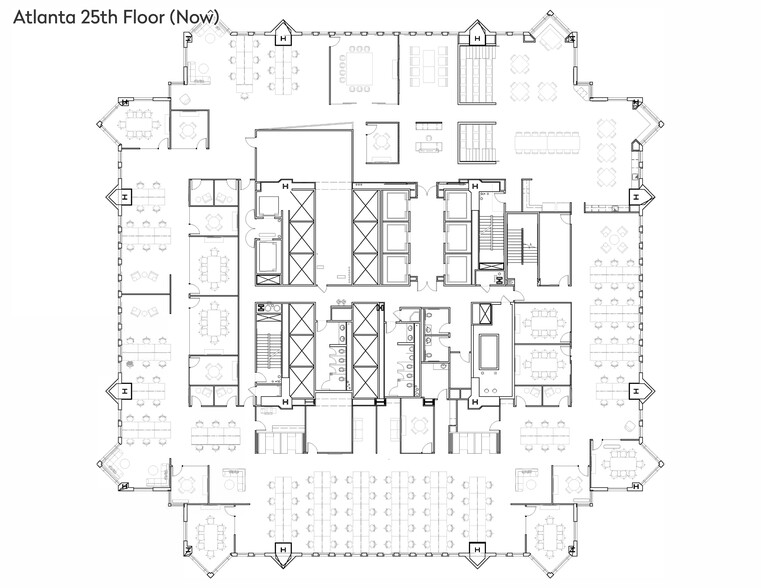 600 Peachtree St NE, Atlanta, GA for rent - Site Plan - Image 1 of 25