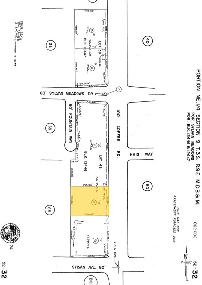 3509 Coffee Rd, Modesto, CA for rent - Plat Map - Image 2 of 9