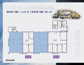 1710 W Cameron Ave, West Covina, CA for rent Floor Plan- Image 1 of 1