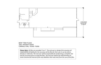 2661 Midway Rd, Carrollton, TX for rent Floor Plan- Image 1 of 1