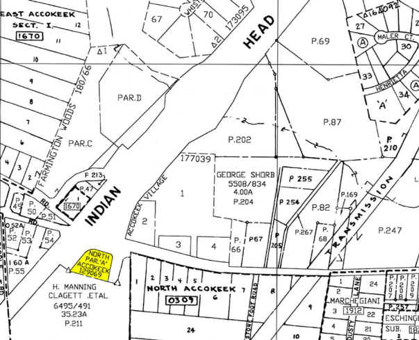 Indian Head Highway & Livingston Rd, Accokeek, MD for rent - Plat Map - Image 2 of 2