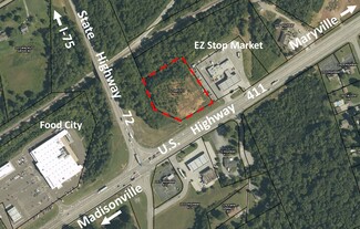 More details for U.S. Hwy 411 & Hwy 72, Vonore, TN - Land for Sale