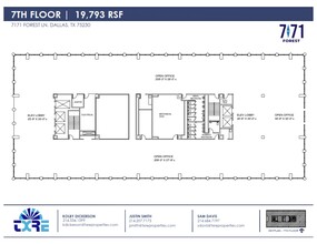 7171 Forest Ln, Dallas, TX for rent Floor Plan- Image 1 of 1