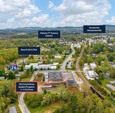 701 Oriole Dr, Hendersonville, NC - aerial  map view - Image1