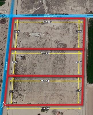 More details for SEC N Fuqua Rd & W Leland Rd, Stanfield, AZ - Land for Sale