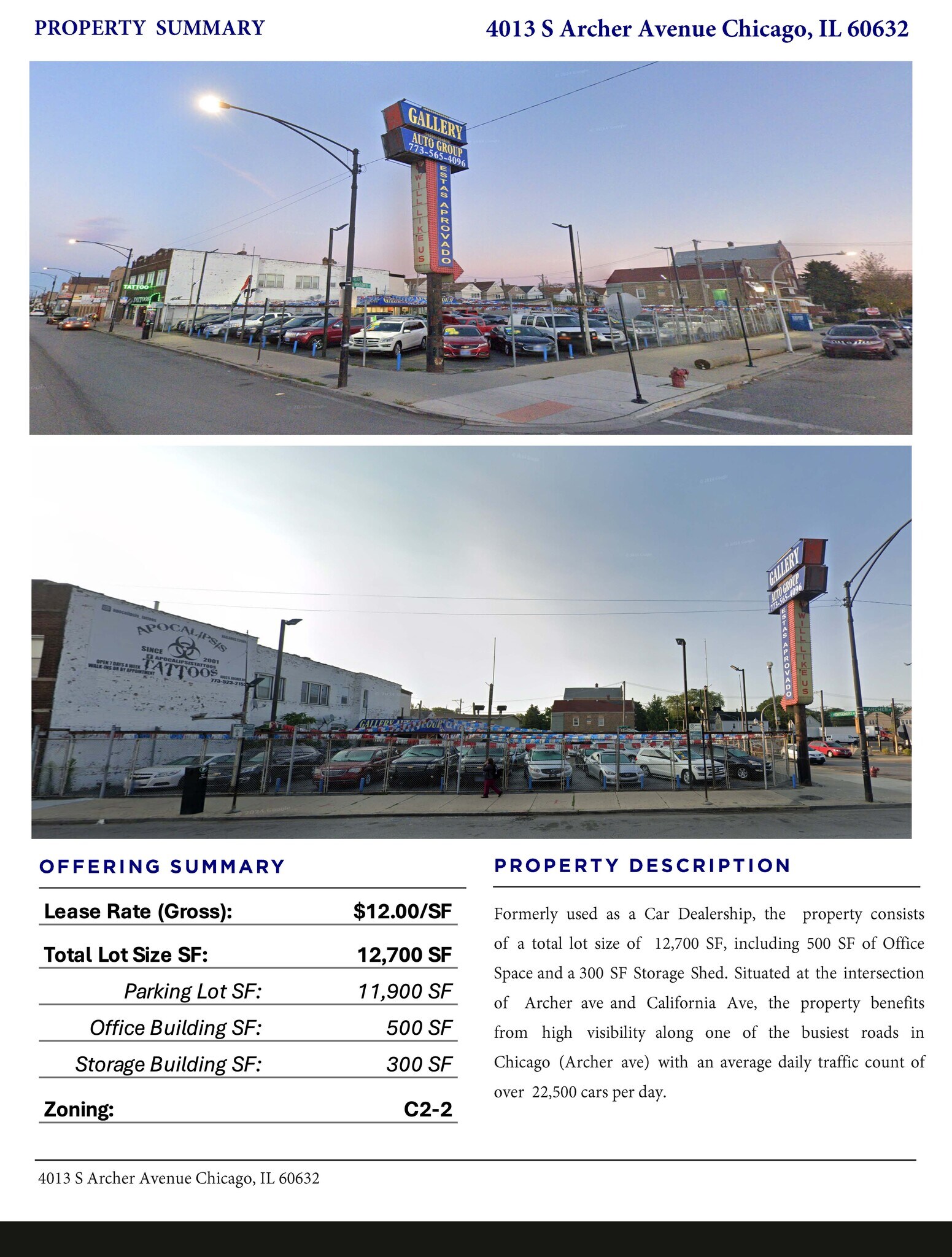 4013 S Archer Ave, Chicago, IL for sale Building Photo- Image 1 of 1