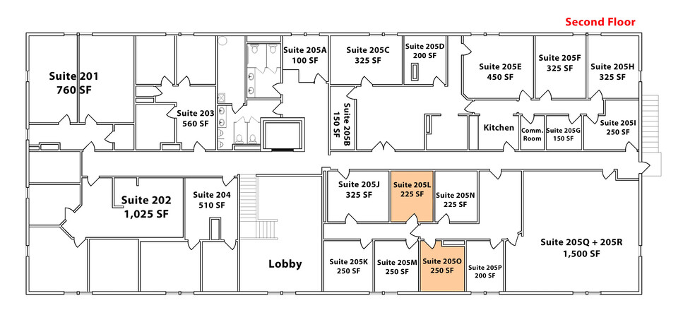 1330 San Pedro Blvd NE, Albuquerque, NM for rent - Floor Plan - Image 3 of 8