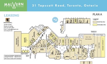 1-31 Tapscott Rd, Toronto, ON for rent Floor Plan- Image 1 of 3