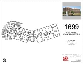 1699 Wall St, Mount Prospect, IL to rent Site Plan- Image 1 of 1