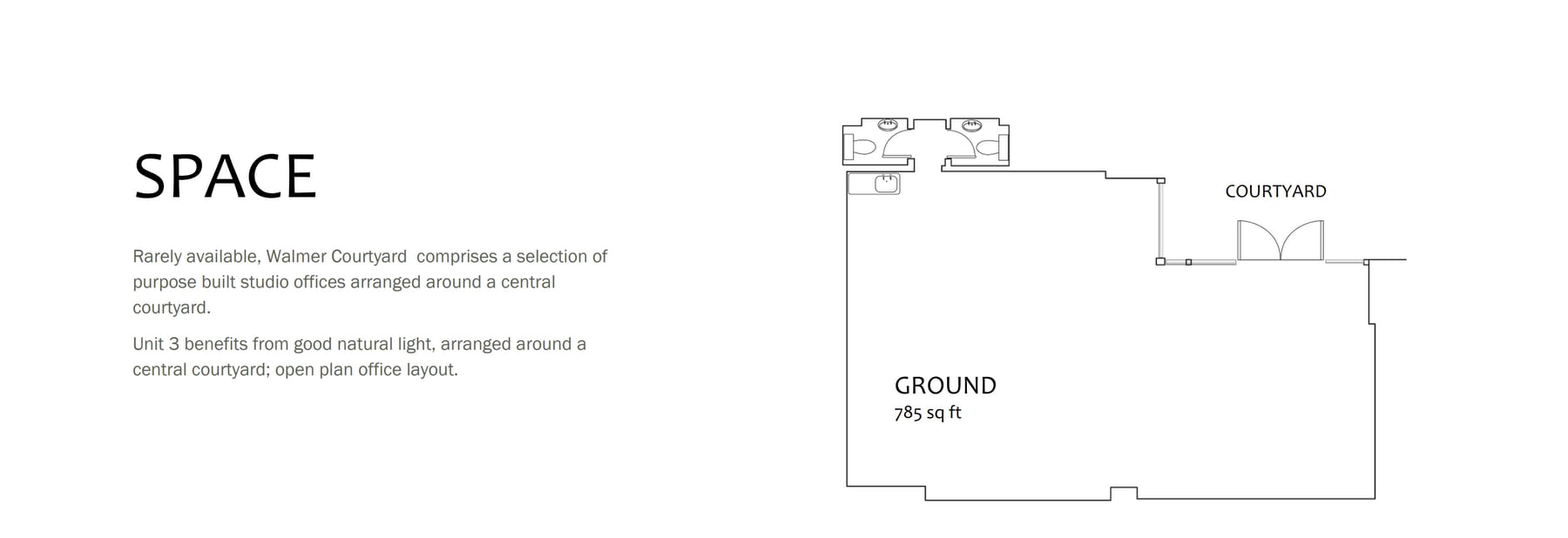 225-227 Walmer Rd, London, LND W11 4EY - Unit 3 - - Floor Plan - Image 1 of 2
