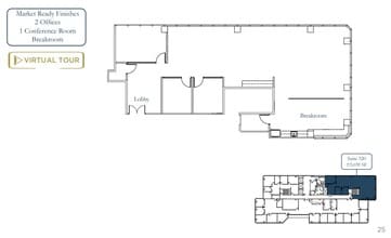 1 Almaden Blvd, San Jose, CA to rent Floor Plan- Image 1 of 1