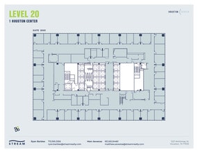 1221 McKinney St, Houston, TX to rent Floor Plan- Image 1 of 1