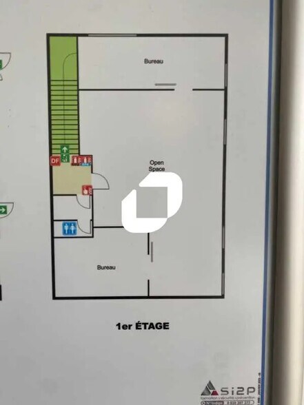Office in Romainville to rent - Floor Plan - Image 2 of 2