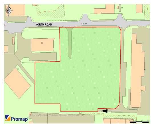 Western Ave, Bridgend for rent - Site Plan - Image 3 of 3