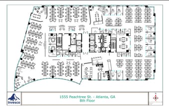 1555 Peachtree St, Atlanta, GA to rent Floor Plan- Image 1 of 1