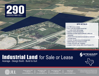 More details for 290 Logistics Park, Hockley, TX - Land for Rent