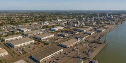 Bassens, GIR - Aerial  map view