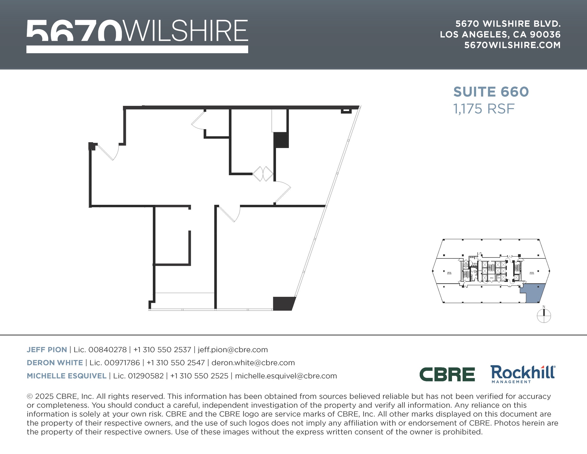 5670 Wilshire Blvd, Los Angeles, CA to rent Floor Plan- Image 1 of 1