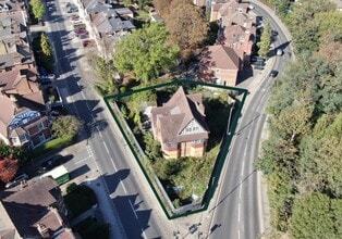 46 Bromley Rd, Beckenham, LND - AERIAL  map view - Image1