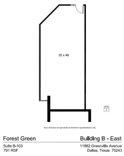 11910 Greenville Ave, Dallas, TX for rent Floor Plan- Image 1 of 1