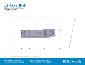 4300 Edwards Mill Rd, Raleigh, NC for rent Floor Plan- Image 1 of 1